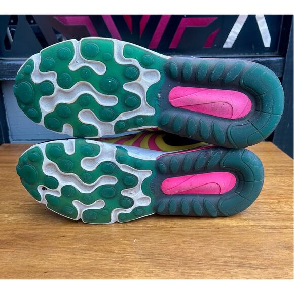 Nike Air Max 270 React ENG Sneakers Mens Size 10 Multi Color CD0113-400 - Picture 8 of 9